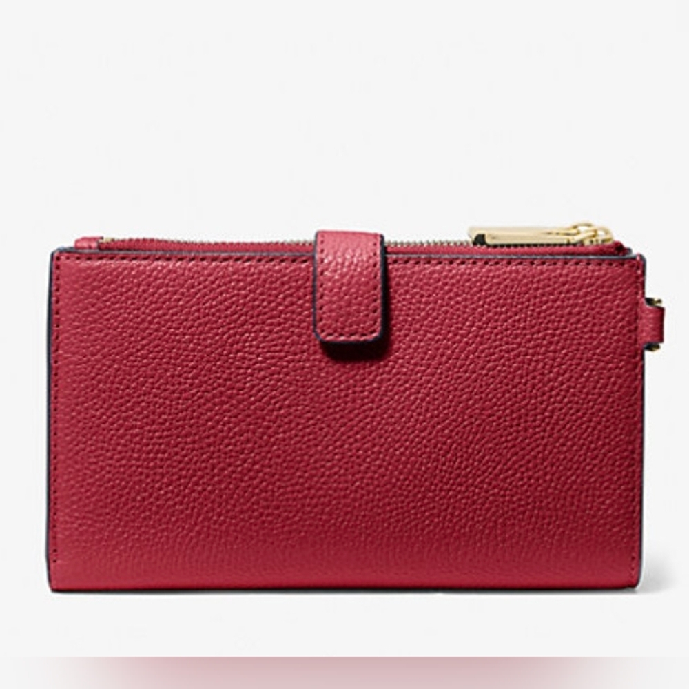 Michael Kors Adele Leather Smartphone Wallet – Red - Picture 2 of 6
